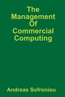 Produktbild von The Management Of Commercial Computing