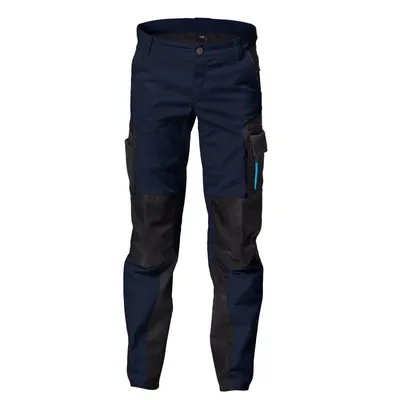Produktbild von FHB HUGO Arbeitshose Kinder marine-schwarz Gr. 122/128