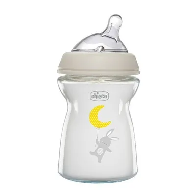Immagine prodotto di Chicco Natural Feeling Crystal T Silikonflasche 250 ml