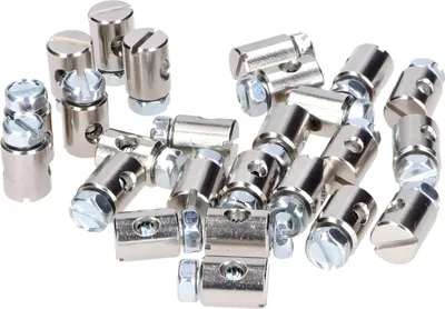 Image de Mamelon à visser pour câble de traction 7,0x9,0mm - 25 pièces