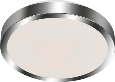 Zdjęcie produktu dla Łazienkowa lampa sufitowa LED BRILONER BANO, stopień ochrony IP44, światło białe neutralne, chrom, 29 x 7,8 cm