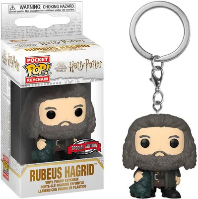 Obrázek produktu pro Funko POP Keychain Harry Potter Holiday Rubeus Hagrid