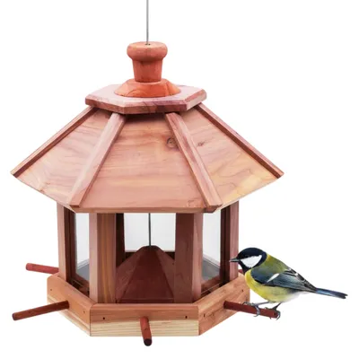 Produktbild von 3.07 Vogel-Futterhaus aus Holz - 57144