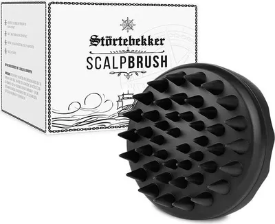 Produktbild von Ergonomische Silikon Kopfhautbürste zur sanften Reinigung und Förderung der Kopfhautdurchblutung