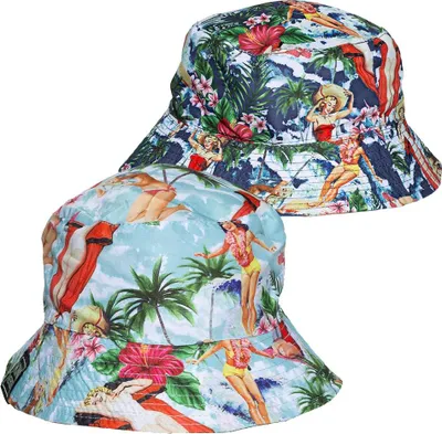 Produktbild von King Kerosin reversibler Fischerhut - Vintage Summer Bucket Hat