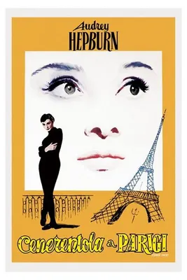 Produktbild von Audrey Hepburn – Funny Face – Paris – 61x91,5 cm – Plakat