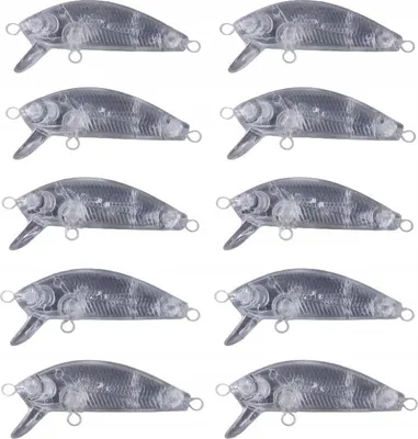 Imagen del producto de BODY Wobbler HECHT ZANDER BARSCH. Para pintar tú mismo. 10 unidades, 5 cm, 3 gramos