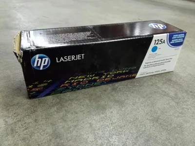 Produktbild von HP 125A Cyan Original LaserJet Tonerkartusche, 1400 Seiten, Cyan, 1 Stück(e)