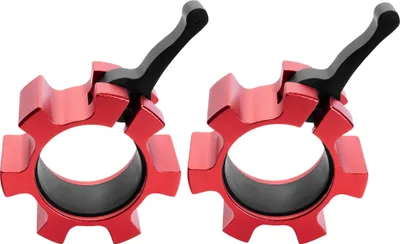Obrázok produktu pre Gorilla Sports Rýchloupínacie uzávery 50-51 mm 2 ks, červená