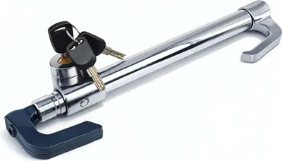 Obrázek produktu pro Wiltec – zámek volantu 360 x 110 x 48 mm jako blokování volantu a imobilizér pro automobily