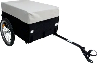 Produktbild von Blue Bird Lastenanhänger Cargo Trailer 16“ Fahrrad Anhänger mit Plane