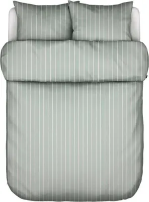 Produktbild von Marc O' Polo Bettwäsche-Garnitur Torsken  Farbe Smoke Green Größe 200x200+2/80x80