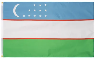 Produktbild von Einheitsgröße MW-93|Usbekistan Flagge MUWO "Nations Together" 90 x 150 cm