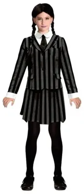 Obrázok produktu pre Gotický kostým školačky na karneval, veľkosť 130/140 cm