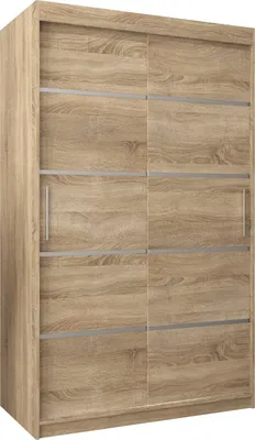 Produktbild von Kleiderschrank, Schiebetürenschrank Schlafzimmer, Schrank VERONA 1 120 cm