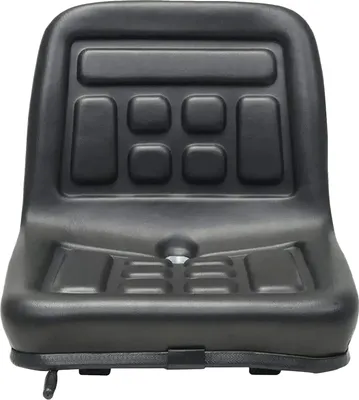 Obrázek produktu pro Sedadlo traktoru, voděodolný materiál, ergonomický design, černá barva