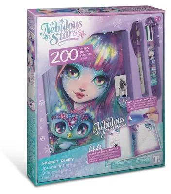 Zdjęcie produktu dla Paka Toys TWT.11104, Dziennik osobisty, Wielobarwny, Obraz, 200 ark., Papier w linię, Twarda okładka