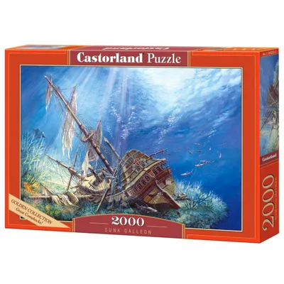 Image de Castorland Sunk Galleon puzzle 2000 pièces C-200252-2