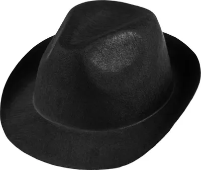 Produktbild von Partyhut einfarbig - schwarz