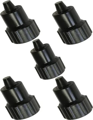 Bierschäumer 0,6 mm, schwarz, 5 Stück für Bierhähne