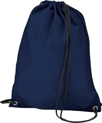 Image de Sac de gym / sac de sport BagBase, imperméable, 11 litres RW2550 (taille unique) (bleu marine)
