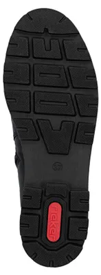 Produktbild von Rieker Damen Stiefelette Chelsea Boot mit Reißverschluss und Stretch-Einsatz 43072, Größe:39 EU, Farbe:Schwarz