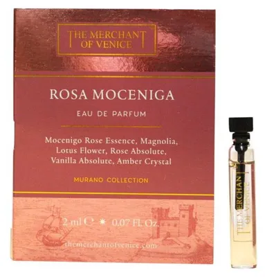 Immagine prodotto di The Merchant of Venice, Rosa Moceniga, Eau de Parfum per donna, flacone da 2 ml