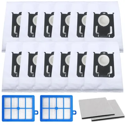 Staubsaugerbeutel-Set 12+2 HEPA für AEG VX6–VX9