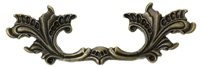 Produktbild von 1 Griff für Schatullen und mehr, 12,7 x 4,1 cm, antikmessing