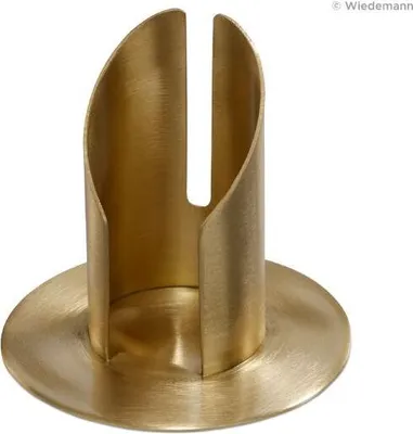 Produktbild von Altarkerzen Röhrenleuchter Gold (Messing) 80 mm