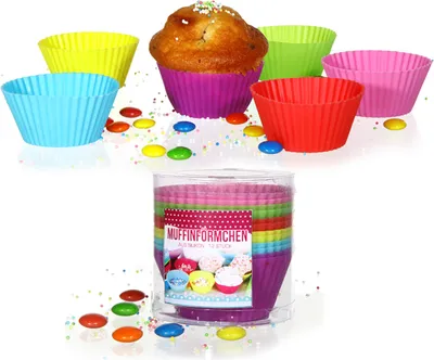 Produktbild von Muffin Silikonform RUND