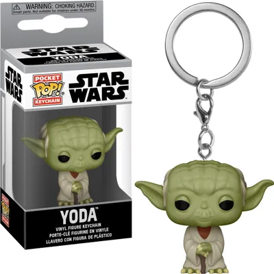 Produktbild von Star Wars - Yoda  - Schlüsselanhänger Funko Pocket POP! Keychain