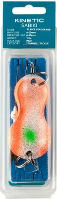 Produktbild von Kinetic Sabiki Plaice Leader Flunder Schollen Plattfisch Vorfach Rig System 120g #1/0 Sunset