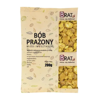 Produktbild von Geröstete Saubohnen mit Honig und Senf 200g