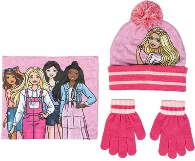 Productafbeelding van Barbie roze kinderhoed (one size)