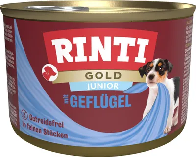 Produktbild von RINTI 4000158910387, Welpe, Geflügel, 185 g