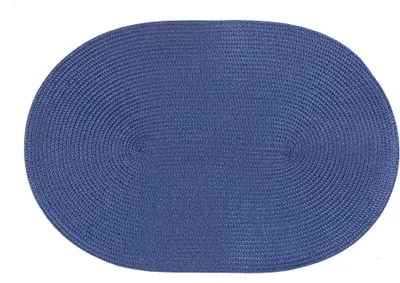 Produktbild von Tischset oval Polypro marine, 6 Stück. 2004-2