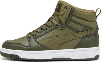 Produktbild von Puma Rebound V6 Mid WTR Jr Olive-White Größe EU 38