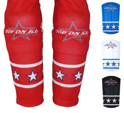 Produktbild von Eishockey Stutzen TOP ON ICE Sublimiert schwarz / Senior