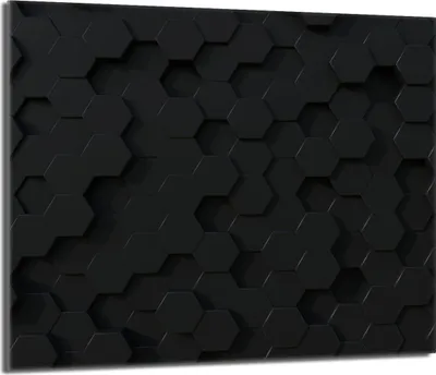 Obrázek produktu pro Kryt varné desky 60x52 keramický kryt varné desky splashback skleněná deska deco prkénko na krájení, vzor černá
