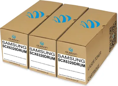 Produktbild von 3x SCX6320, SCX-6320R2 Band Schwarz kompatibel mit Samsung SCX6120 SCX6122 SCX6220 SCX6320 SCX6322 SCX6520