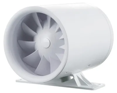 Image de Ventilateur tubulaire Ventilateur à insertion avec plaque de montage Quietline-k 150