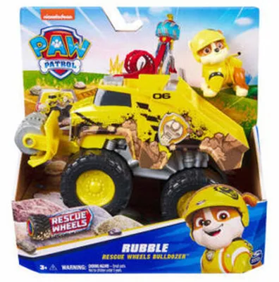 Obrázek produktu pro PAW Patrol 6069304, Buldozer, 3 rok/roky, Plast, Černá, Šedá, Žlutá