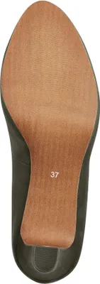 Produktbild von MARCO TOZZI Damen Pumps Trichterabsatz samtige Haptik runde Form 2-22450-42, Größe:41 EU, Farbe:Grün