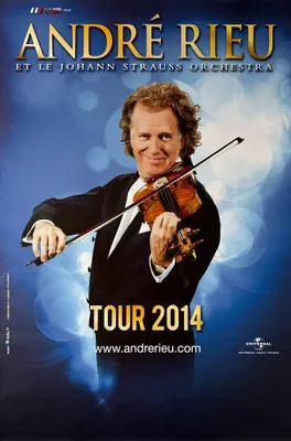 Immagine prodotto di André Rieu - In Tournée 2014 - Locandina/Poster - 78x120 cm