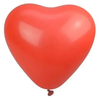 Image de Ballons en forme de cœur, 28 cm, lot de 6 - Arpex
