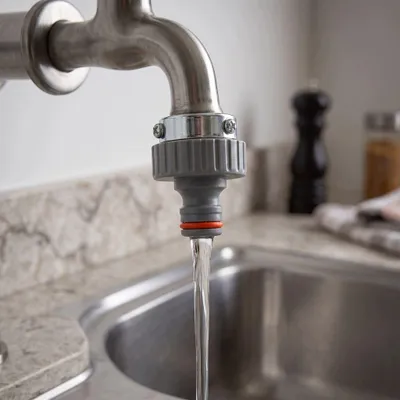 Obrázok produktu pre Vysokokvalitná Prípojka Na Vodovodný Kohút, Koncovka Tap, Adaptér Na Vodovodný Kohút 18,5 Mm