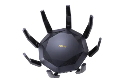 Image de ASUS RT-AX89X - Routeur sans fil commutateur 8 ports - 10GbE - Ports WAN : 2 - Wi-Fi 6 - Double bande (90IG04J1-BM3010)