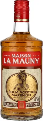 Produktbild von La Mauny Rhum Ambré Agricole Martinique 40% Vol. 0,7l