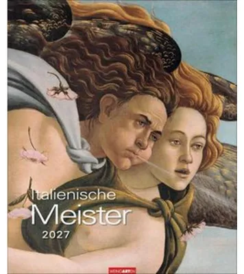 Zdjęcie produktu dla Kalender 2027 Italienische Meister Renaissance-Malerei Barock-Kunst 46 x 55 cm
